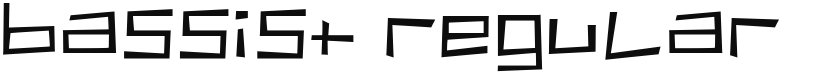 Bassist font download