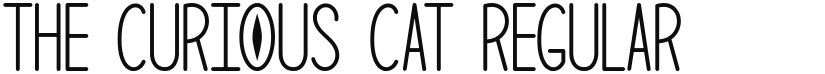 The Curious Cat font download