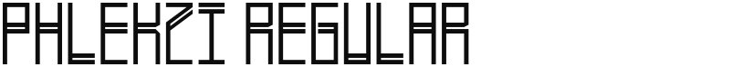 Phlekzi font download