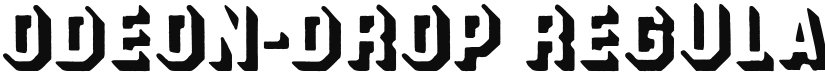 ODEON-DROP font download