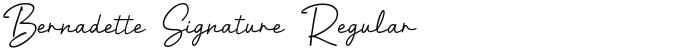 Bernadette Signature Regular
