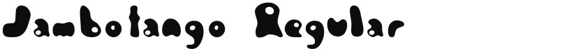 Jambotango font download
