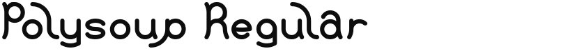 Polysoup font download