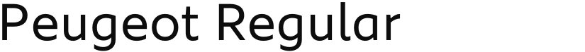 Peugeot font download