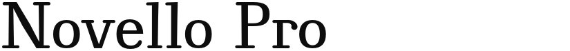 Novello Pro font download