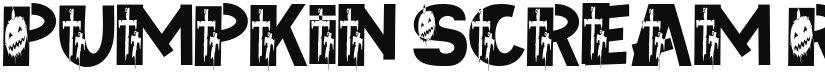 Pumpkin Scream font download