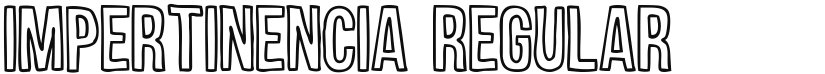 Impertinencia font download