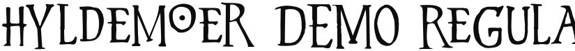 Hyldemoer DEMO font download