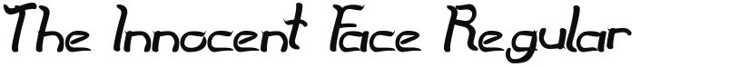 The Innocent Face font download