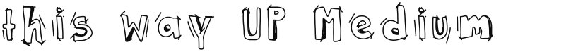 this way UP font download
