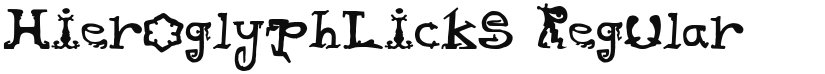 HieroglyphLicks font download