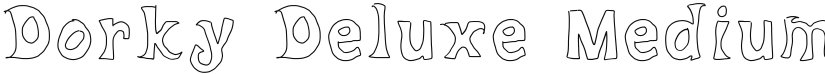 Dorky Deluxe font download