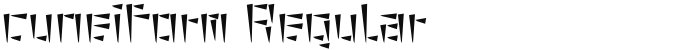 cuneiform Regular