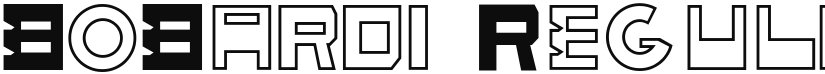 BoBardi font download