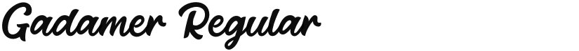 Gadamer font download