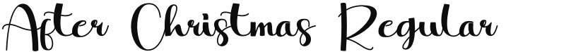 After Christmas font download