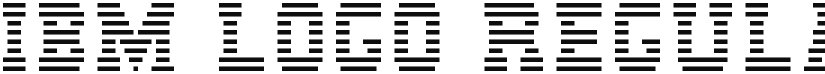 IBM Logo font download