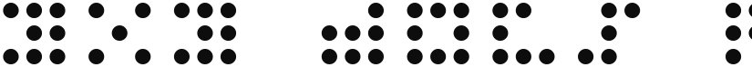 3x3 dots font download