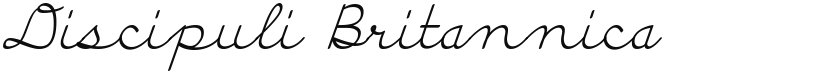 Discipuli Britannica font download
