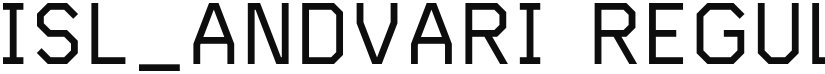 ISL_Andvari font download