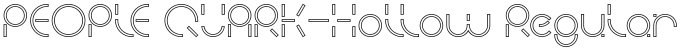 PEOPLE QUARK-Hollow Regular