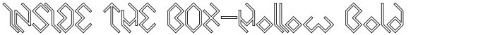 INSIDE THE BOX-Hollow Bold