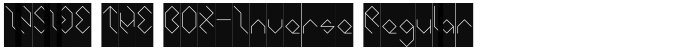 INSIDE THE BOX-Inverse Regular