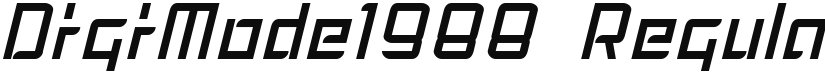 DigiMode1988 font download