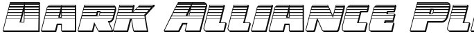 Dark Alliance Platinum Italic Italic