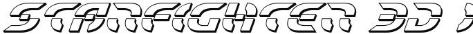 Starfighter 3D Italic Italic