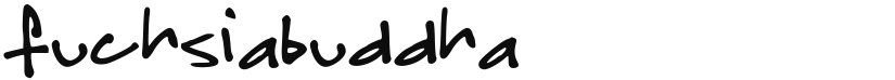 Fuchsiabuddha font download