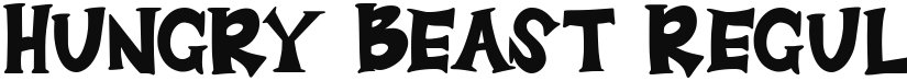 Hungry Beast font download