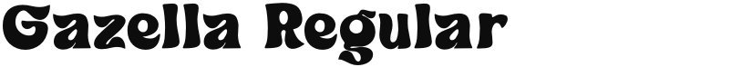 Gazella font download