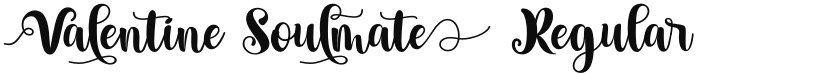 Valentine Soulmate font download