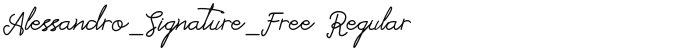 Alessandro_Signature_Free Regular