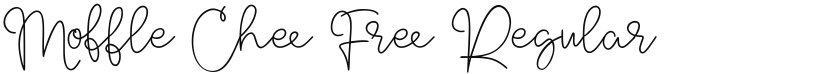 Moffle Chee Free font download