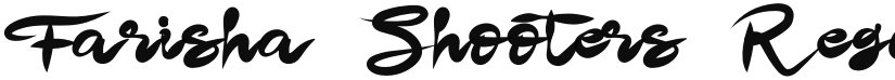 Farisha Shooters font download