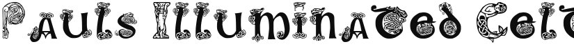 Pauls Illuminated Celtic Font font download