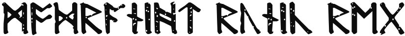 Modraniht Runic font download