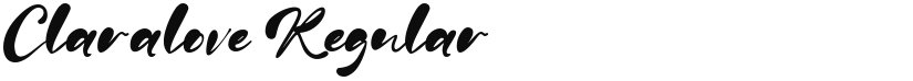 Claralove font download