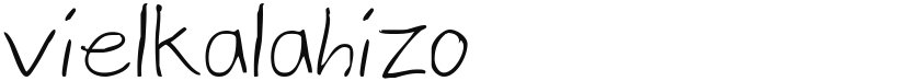Vielkalahizo font download