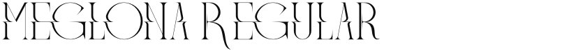 Meglona font download