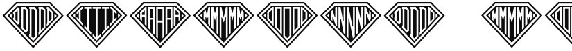 Diamond Monogram font download