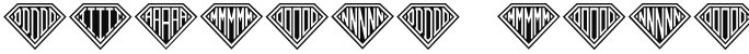 Diamond Monogram Regular