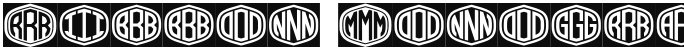 Ribbon Monogram Regular