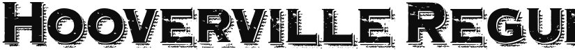 Hooverville font download