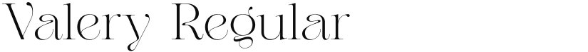 Valery font download