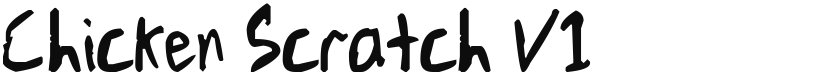 Chicken Scratch V1 font download
