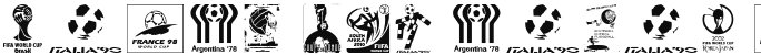 World Cup logos Regular