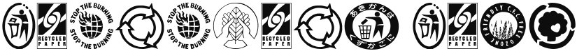 RecycleIt font download